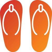 Slippers Icon Style vector