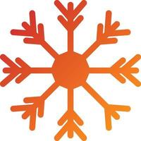 Snowflake Icon Style vector