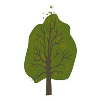 Green Trees Illustration vector