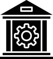 Banking System Icon Style vector