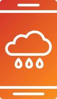 Weather App Icon Style vector