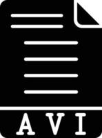 AVI Icon Style vector