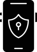 Mobile Safety Icon Style vector