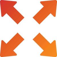 Expand Icon Style vector