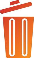 Trash Icon Style vector