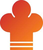 Chef Hat Icon Style vector