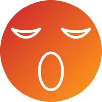 Sleepy Icon Style vector