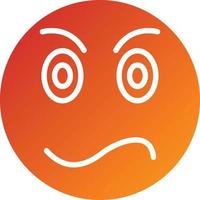 Angry Icon Style vector