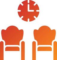 Waiting Room Icon Style vector