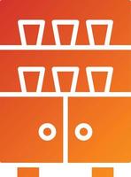 Cupboard Icon Style vector