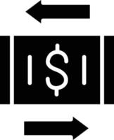 Money Transfer Icon Style vector