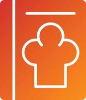 Cookbook Icon Style vector