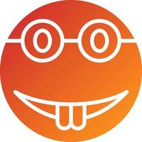 Nerd Icon Style vector