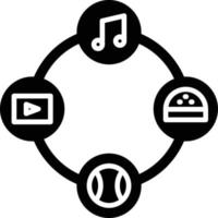 Interests Icon Style vector