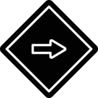 One Way Icon Style vector