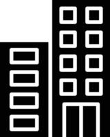 Apartments Icon Style vector