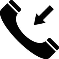 Incoming Call Icon Style vector