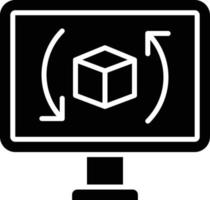 Augmented Reality Icon Style vector