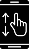 Scrolling Icon Style vector