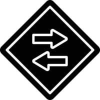 Two Way Icon Style vector