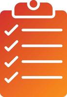 checklist Icon Style vector