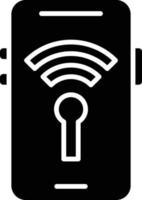 Mobile Hotspot Icon Style vector