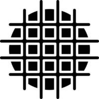 Waffle Icon Style vector