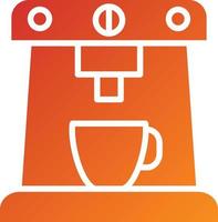 Coffee Machine Icon Style vector