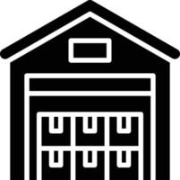 Warehouse Icon Style vector