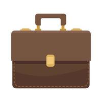 elegant portfolio briefcase vector