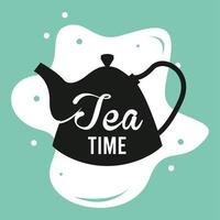 tea time lettering