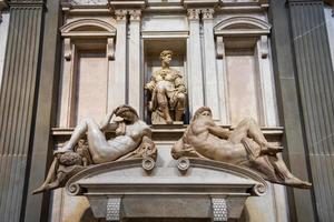 Medici Chapels interior - Cappelle Medicee. Michelangelo Renaissance art in Florence, Italy. photo