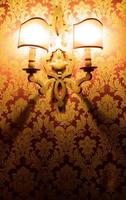 Vintage venetian background. Retro pattern old decorative wallpaper. photo