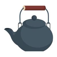 teapot chinese utensil vector