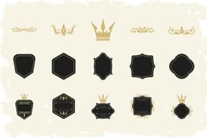 fifteen royal labels icons