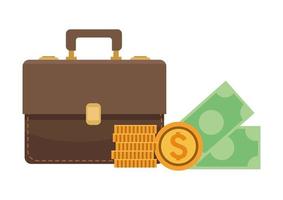 portfolio and money vector