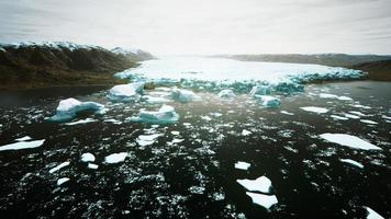 panoramautsikt över den stora glaciären i alaska video