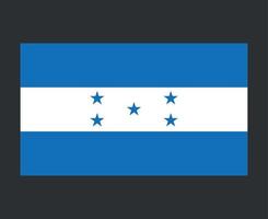 honduras bandera nacional américa del norte emblema símbolo icono vector ilustración abstracto elemento de diseño