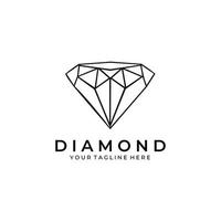 diamond logo company illustration vector icon brilliant gold modern crystal business