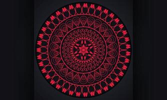 diseño de mandalas patrón de diseño. también puede usar este diseño en adornos, telas y tarjetas de invitación. vector