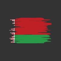 Belarus flag brush strokes vector