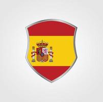 Spain Flag Design vector