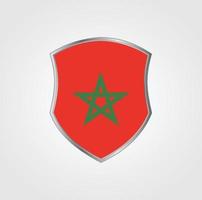 Morocco Flag Design vector