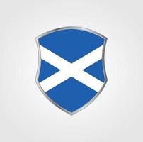 Flag of Scotland Design vector