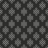 traditional nepal seamless pattern geometric karma loop background vector