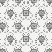 traditional seamless tribal pattern geometric background vector