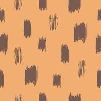 Giraffes spots seamless pattern. Animal skin print. Abstract vector illustration on beige background