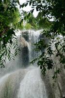 Tad Mok Waterfall, Lampang, Thailand. Nature Landscape.