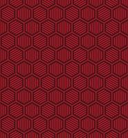 ABSTRACT VECTOR SEAMLESS BACKGROUND WITH RED HEXAGONS