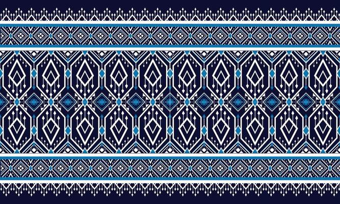 Geometric ethnic oriental pattern traditional Design for background,carpet,wallpaper,clothing,wrapping,Batik,fabric,Vector illustration.embroidery style.